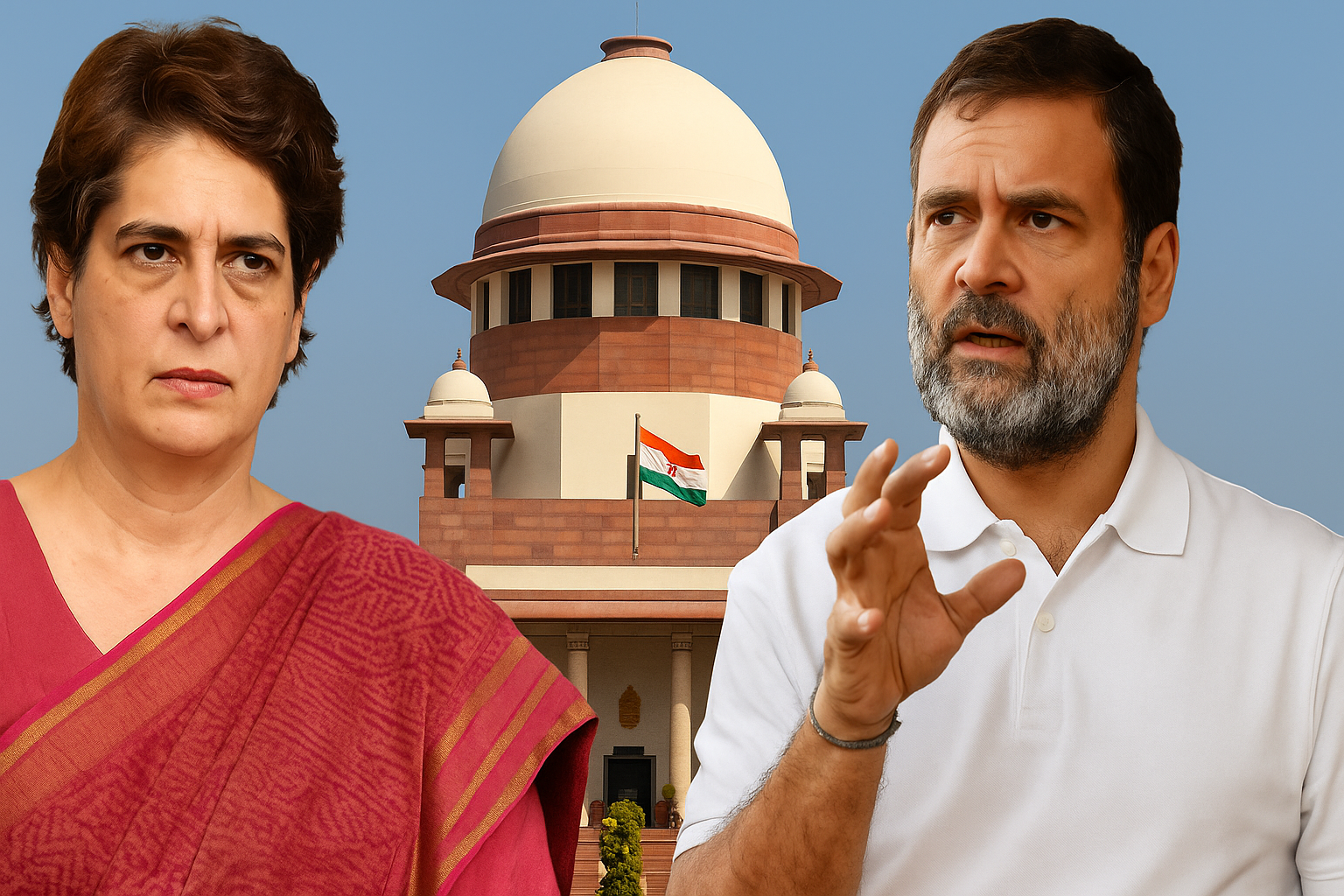 Priyanka Gandhi, Rahul Gandhi and Supreme Court