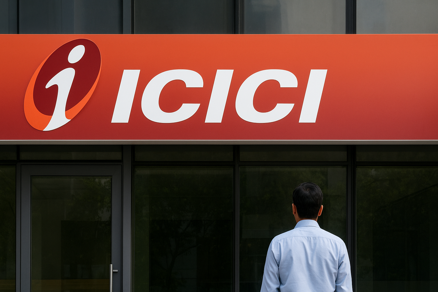 ICICI Bank building exterior view
