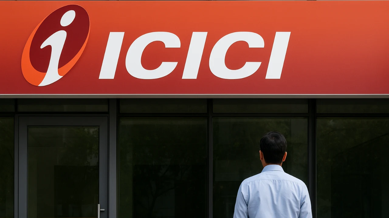 ICICI Bank building exterior view