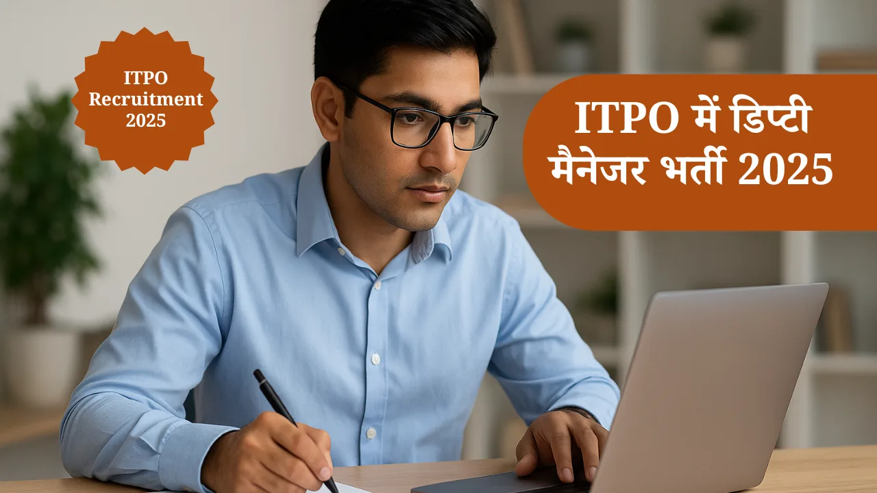 Young man applying for government job online