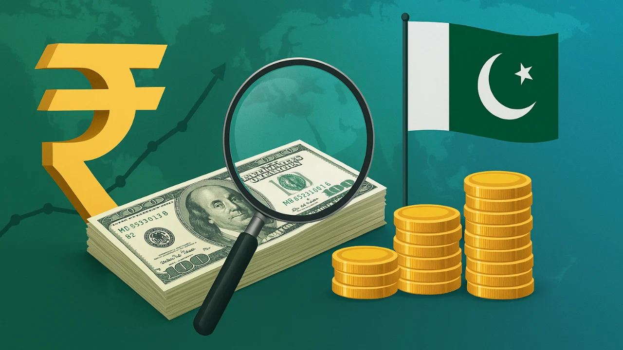 India forex reserves rise vs Pakistan’s weak currency reserves