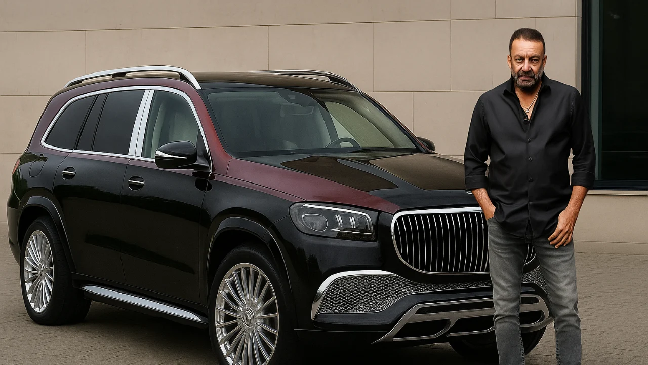 Luxury Mercedes-Maybach GLS 600 SUV in dual-tone finish