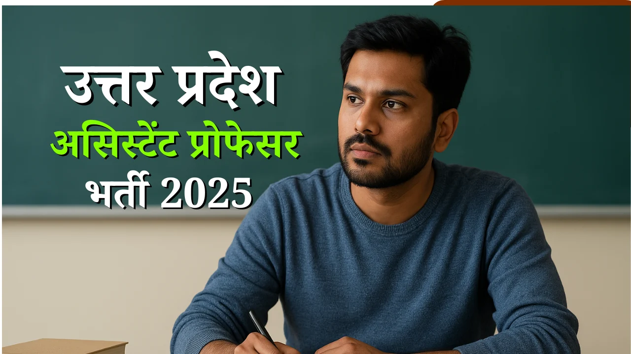 Student preparing for professor recruitment exam