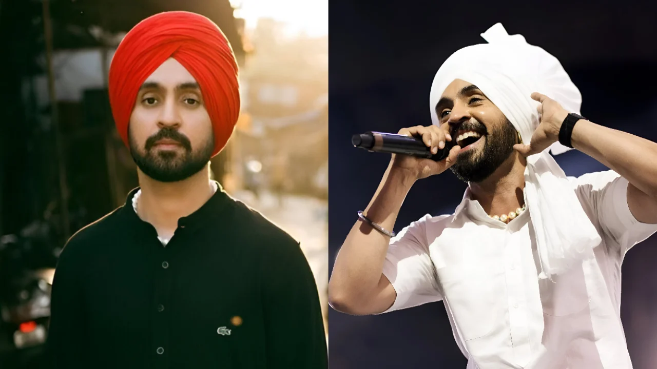 Punjabi singer-actor Diljit Dosanjh seen in turban during photoshoot and performing live at concert