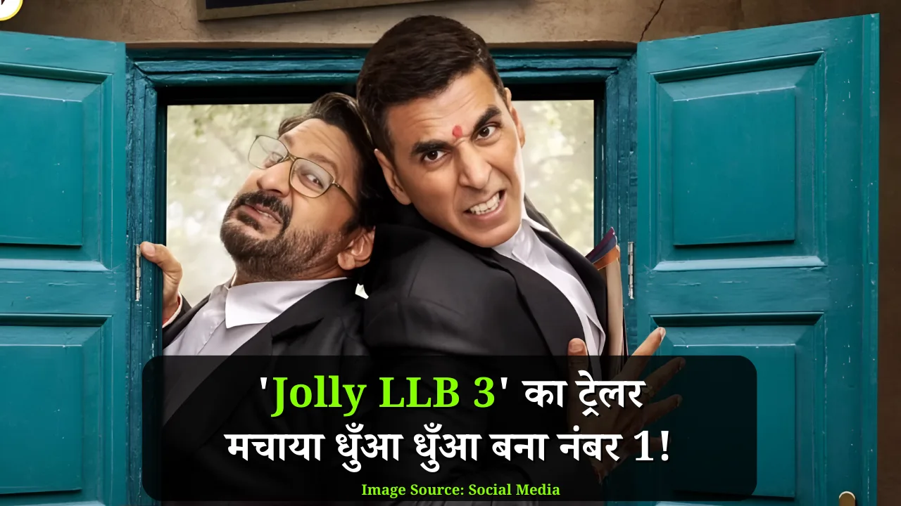 Jolly LLB 3 trailer: Akshay Kumar and Arshad Warsi’s duo grabs attention, crosses 130 million views